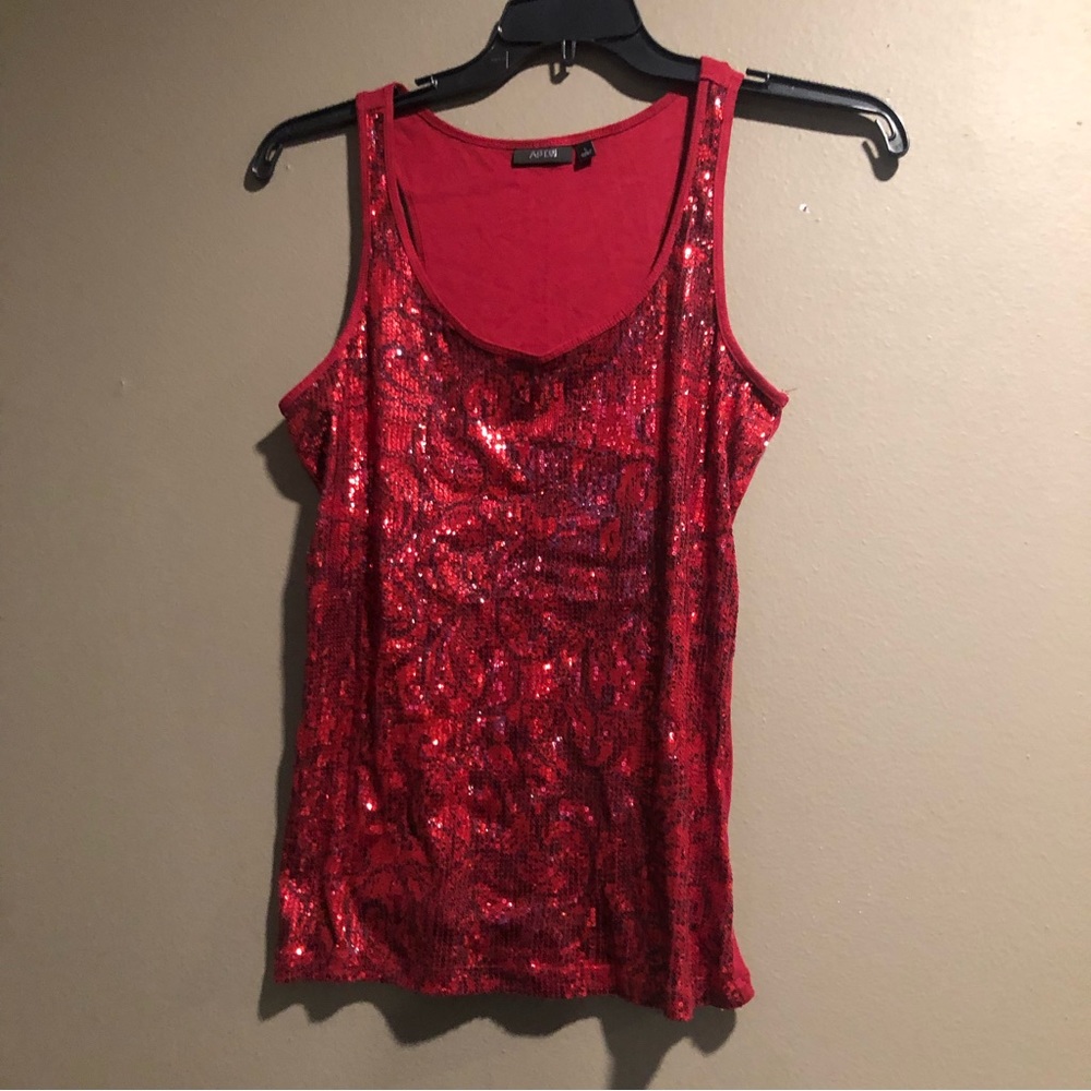 Apt. 9 Sequins TankTop, Large